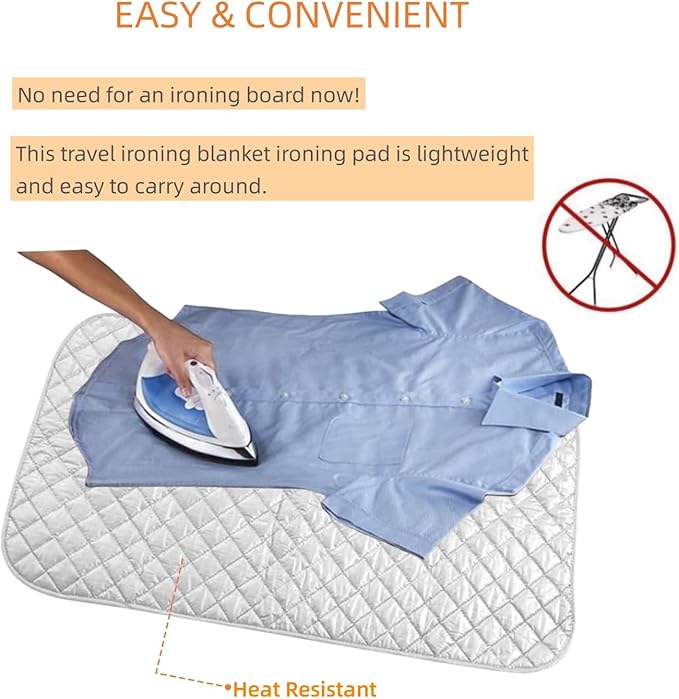 Ironing Mat Blanket Ironing Board Replacement, Iron Board Alternative Cover - Image 3