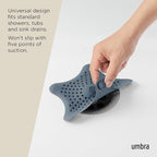 Umbra Starfish Hair Catcher, Fun Drain Cover Fits Most Standard Tub and Shower - Image 5