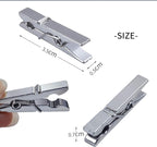 Mini Clothespins, 100 Pieces Plastic Utility Paper Clip, Photo Paper Peg Pin - Image 3
