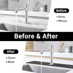 LOPNUR Faucet Mat for Kitchen Sink Protectors, 29 Inch Extra Long Kitchen Sink - Image 9