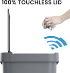 iTouchless Prime 13.2 Gallon Sensor Trash Can, Slim and Space-Saving, Durable - Image 2