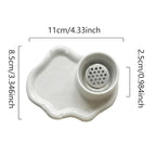 2-in-1 Ceramic Nail Art Brush Cleaner & Palette, Professional Manicure Brush - Image 6