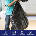 Teivio Trash Bags, 30-33 Gallon, - Image 6