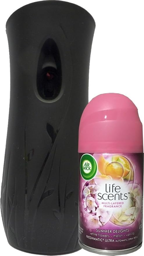 Air Wick Automatic Air Freshener Spray Starter Kit, Summer Delights, Air by AirWick