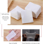 1000 PCS Thin Makeup Facial Cotton Pads, Square Facial Lips Eyes Makeup Remover - Image 6