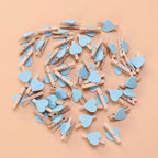 50pcs Mini Clothespins, Tiny Wooden Clips - Image 9