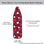 Heart Cute Ironing Board Cover Romantic Standard Size 15″x54″ Ironing Board - Image 5