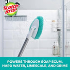 Scotch-Brite Extendable Tub & Tile Scrubber Kit, Includes 1 Handle and 3 - Image 3