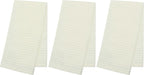 Mia's Dream Premium Cotton Waffle Bathroom Towel Set, 3 Pack Quick Drying - Image 2