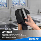 Microfiber Cleaning Cloth, 10 Pack Reusable Microfiber Towels - Image 5