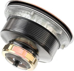 KONE Copper Sink Drain 3.5 Inch Kitchen Sink Drain Assembly Stainless Steel - Image 3