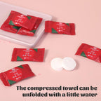 100 Pcs Mini Compressed Towels, Disposable Face Compressed Towel, Compressed - Image 7