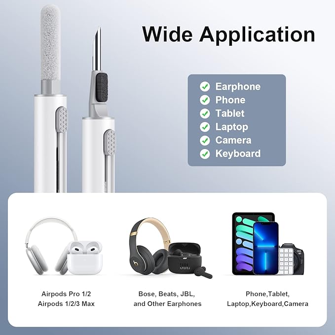 Cleaner Kit for Airpods Pro 1 2 3 Multi-Function Cleaning Pen - Image 5
