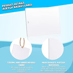 Zonon 24 Pieces Basket Tags Hanging Labels Sign - Image 3