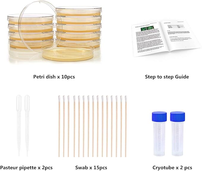 Bacteria Science Kit Petri Dishes - Image 4