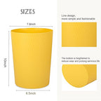 UUJOLY Small Trash Can Wastebasket Garbage Can Container Bins - Image 2