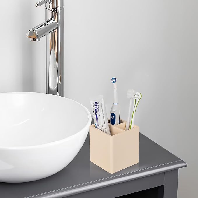 Diatomite Toothbrush Holders for Bathrooms, Electric Toothbrush and Toothpaste - Image 2