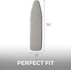 HOME GENIE Ironing Board Cover, Extra Thick Padding, Scorch Resistant Silicone - Image 7