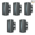 5Pack Home Security Door Reinforcement Lock, Childproof Safety Door Lock Latch by Steinwhale
