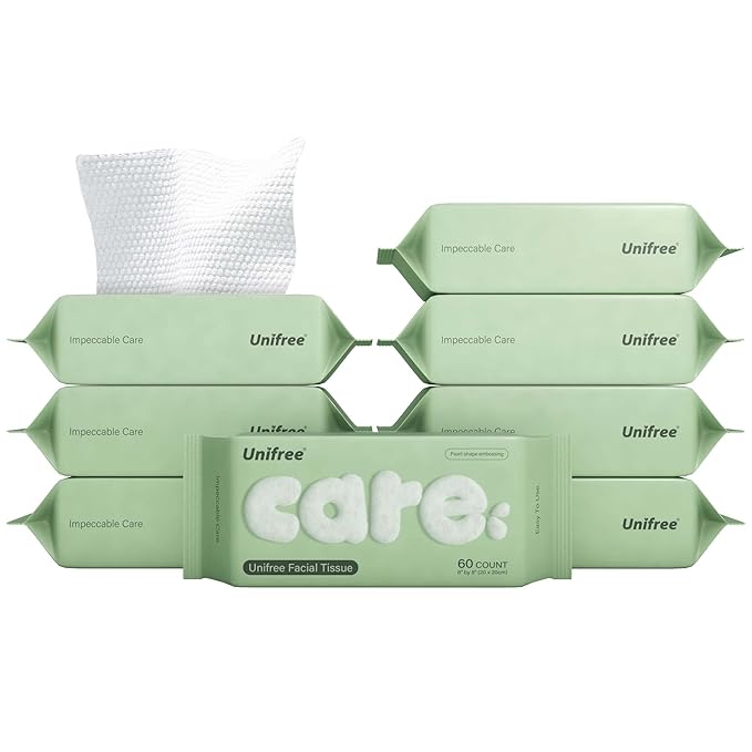 Unifree Facial Tissues I Dry Wipes I Makeup Remover by Unifree