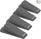4 Pack Door Stoppers for Bottom of Door, Rubber Door Stopper Wedge, Sturdy by Utron
