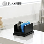 Luxspire Kitchen Sponge Holder for Sink, Dish Sponge Holder - Image 6