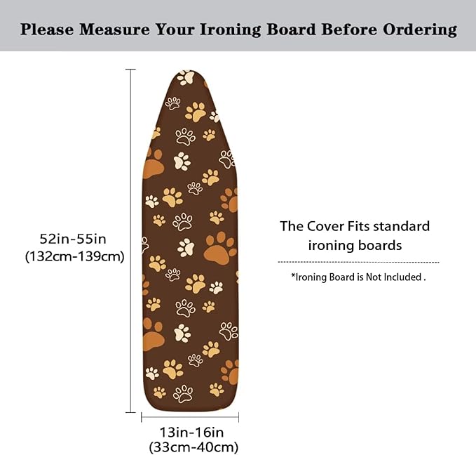 Dog Paw Print Ironing Board Cover - Image 5