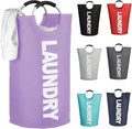 Mziart 90L Large Collapsible Laundry Basket by Mziart