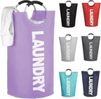 Mziart 90L Large Collapsible Laundry Basket by Mziart