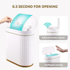 ELPHECO Bathroom Trash Can - Image 4