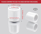 20 PCS Door Stop Caps, Door Stopper Tips Caps, 0.39 Inch Door Stopper - Image 4