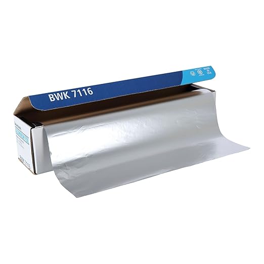 Boardwalk 7114 Premium Quality Aluminum Foil Roll, 16 Micron Thickness - Image 2