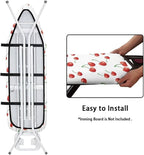Cherry Print Durable Thick Padding Ironing Board Covers Stain Resistant Hook - Image 5