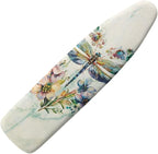 Dragonfly Ironing Board Cover Standard Size 15 x 54 Stain Resistant Fasteners by Vanideaoty