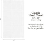 GILDEN TREE Waffle Hand Towels for Bathroom Quick Dry Towel Super Absorbent - Image 8