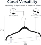 Amazon Basics Velvet Non-Slip Skirt Clothes Hangers - Image 5