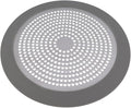 Shower Drain Hair Catcher 5.7"x5.7" Stainless Steel Shower Drain Cover Easy to by Chinflly