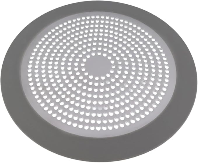 Shower Drain Hair Catcher 5.7"x5.7" Stainless Steel Shower Drain Cover Easy to by Chinflly