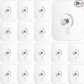 20Pcs Heavy Duty Self Adhesive Hooks, No-Trace Sticker Frame Hangers Without by Unknown