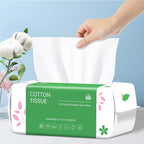 Disposable Face Towel, for Washing Soft Cotton Dry Wipes Facial Cloths by Cayxenful
