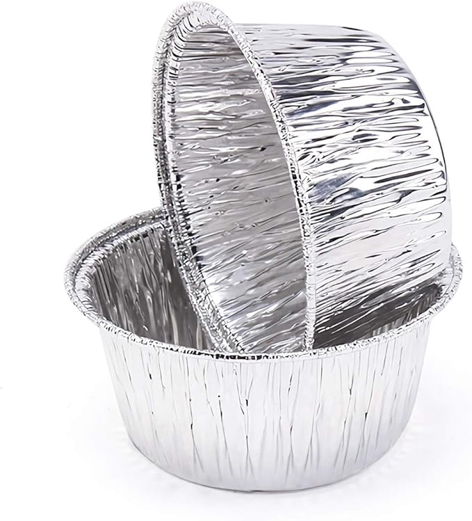 Kingrol 300 Pack Aluminum Foil Ramekins, 4 oz Disposable Baking Cups - Image 2