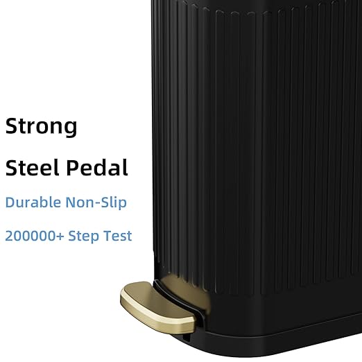 2.6 Gallon Slim Bathroom Trash Can - Image 7