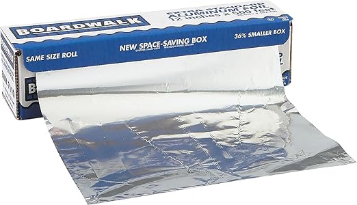 Boardwalk 7110 Premium Quality Aluminum Foil Roll, 16 Micron Thickness - Image 2