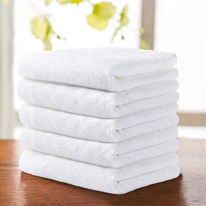 Yoofoss Luxury Washcloths Towel Set 10 Pack Baby Wash Cloth - Image 3