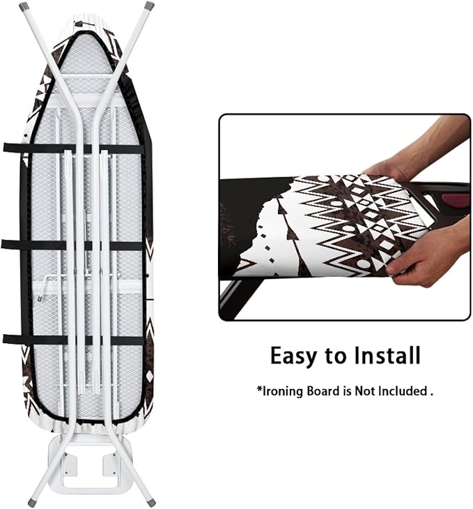 GLENLCWE South Style Retro Aztec Ironing Board Cover - Image 4
