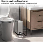 Bathroom Bin 10L, Small Kitchen Bins - Image 2
