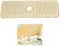 Faucet Mat for Kitchen Sink Splash Guard, 17.5"X5.5" Silicone Sink Splash Guard by Unknown