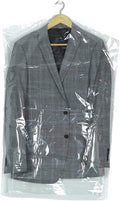 30 Pack Clear Plastic Clothes Covers 35.4inch Dry Cleaning Hanging Dust Proof by RINTATI