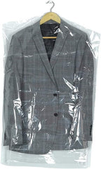 30 Pack Clear Plastic Clothes Covers 35.4inch Dry Cleaning Hanging Dust Proof by RINTATI