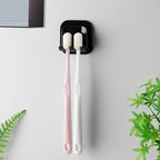 2 PCS Self-Adhesive Toothbrush Holders Wall Mounted, Water Proof Toothbrush Hook - Image 5
